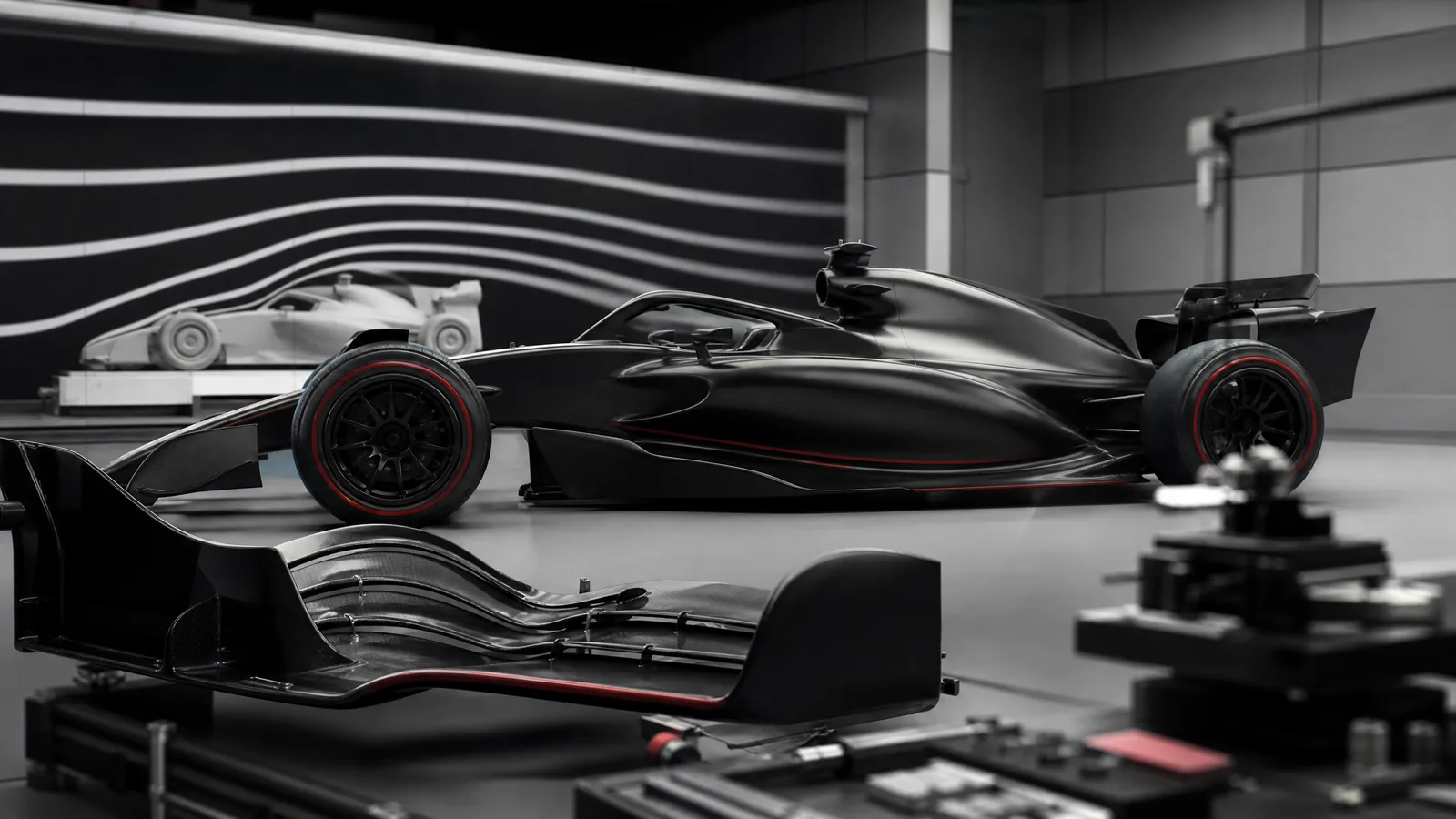 Ilustración editorial de Automifya: Reglamento técnico F1 2025: qué regula de verdad un monoplaza