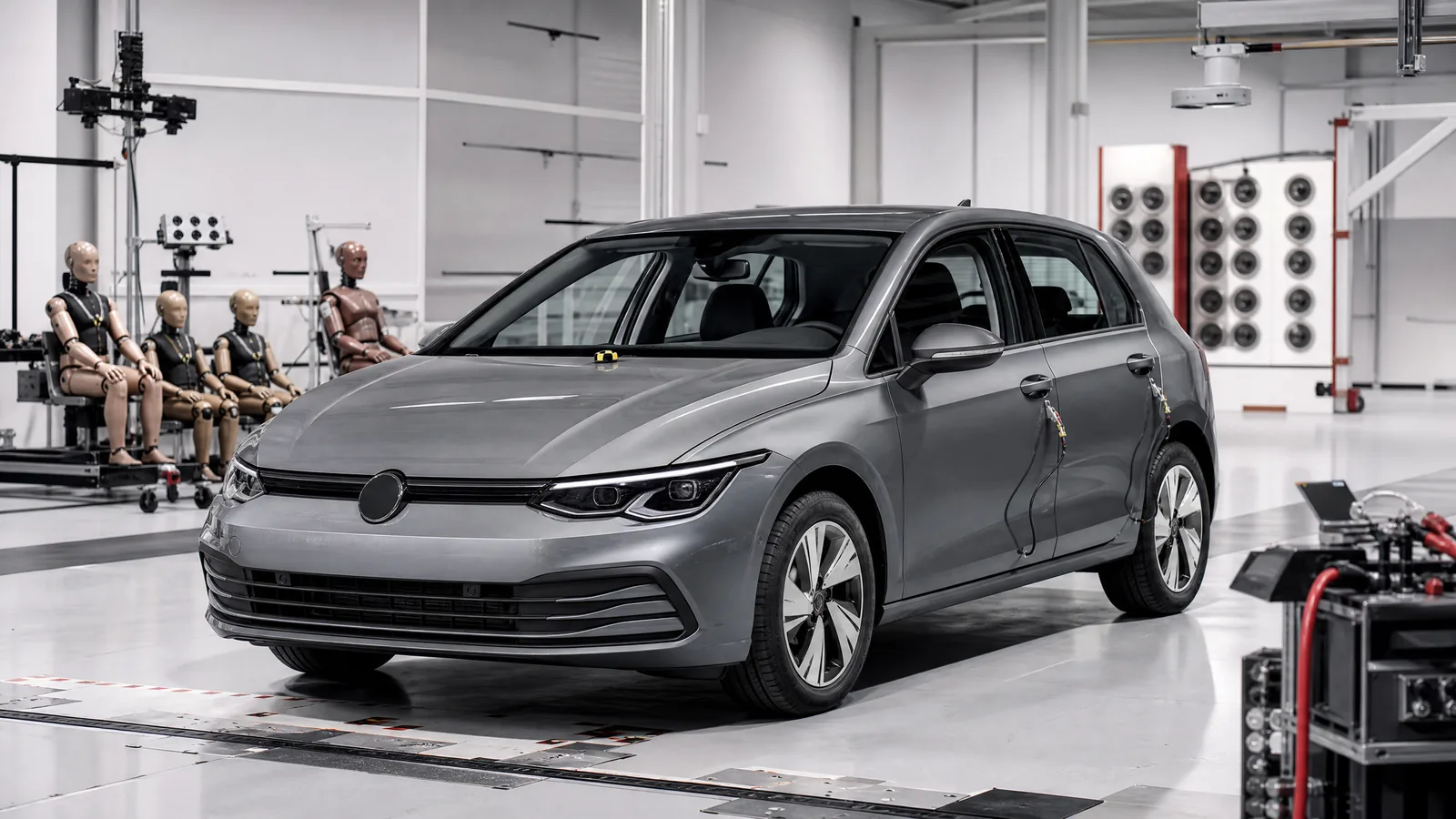 Ilustración editorial de Automifya: Qué evalúa Euro NCAP y cómo leer un protocolo de seguridad